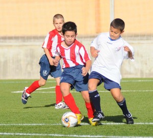 Mateo Mut defendiendo los colores del Manacor