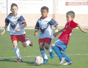 El Portmany A le endosó 23-0 al Insular.  LUIS HERRERA